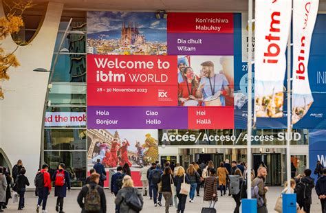 Business is back at IBTM World in Barcelona.
